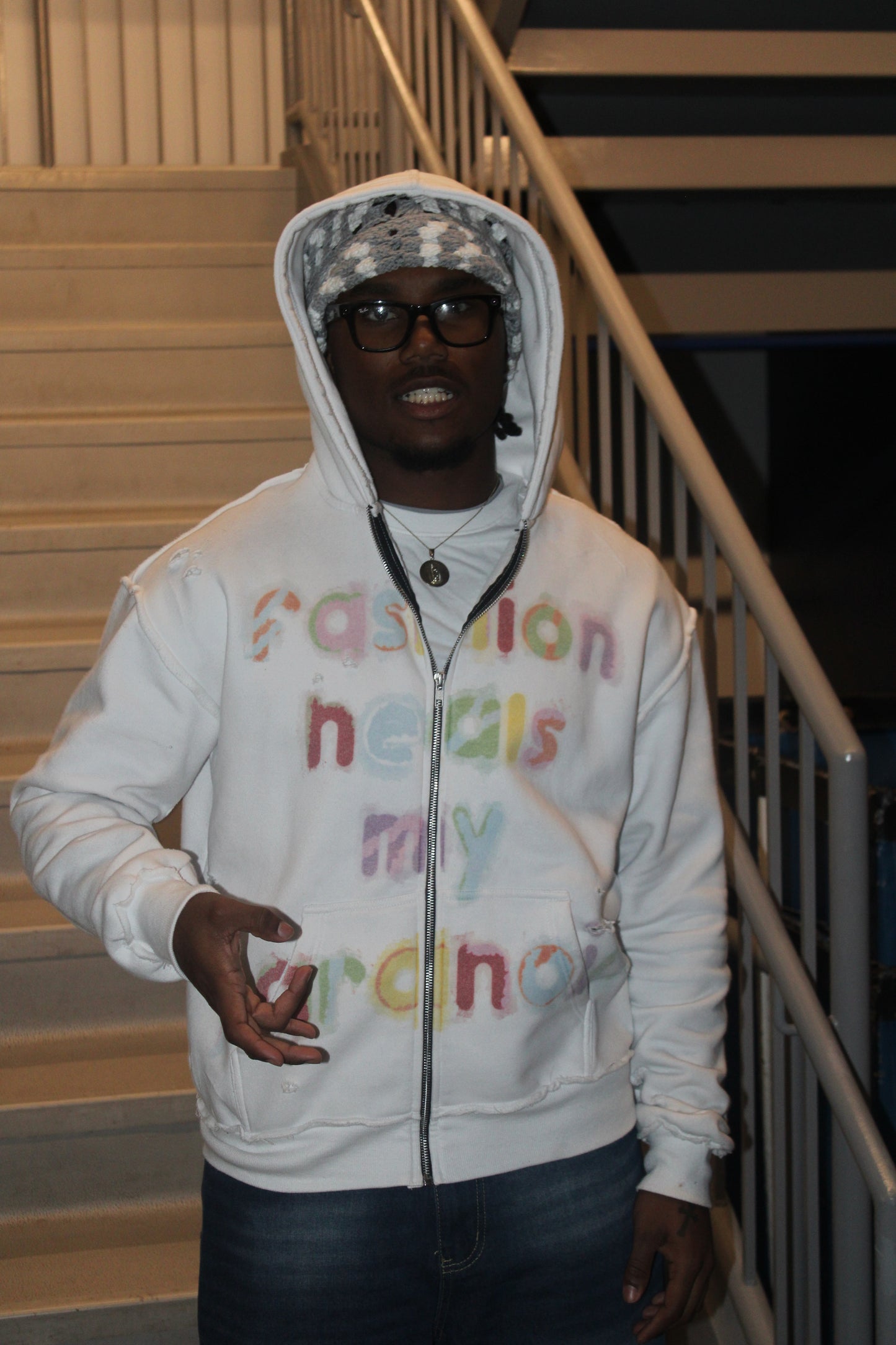 Fashion heals my paranoia white