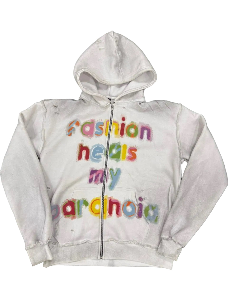 Fashion heals my paranoia white