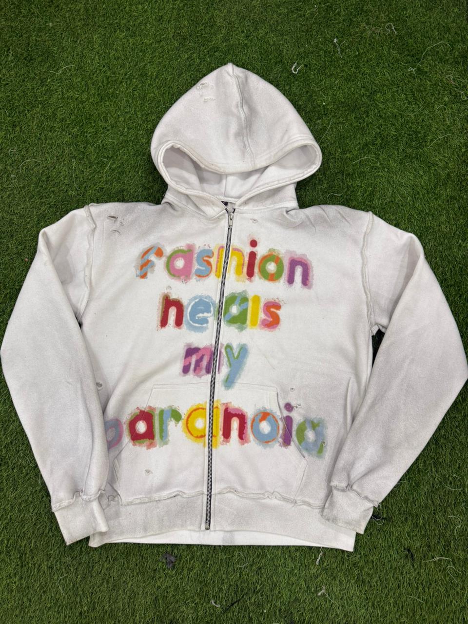 Fashion heals my paranoia white