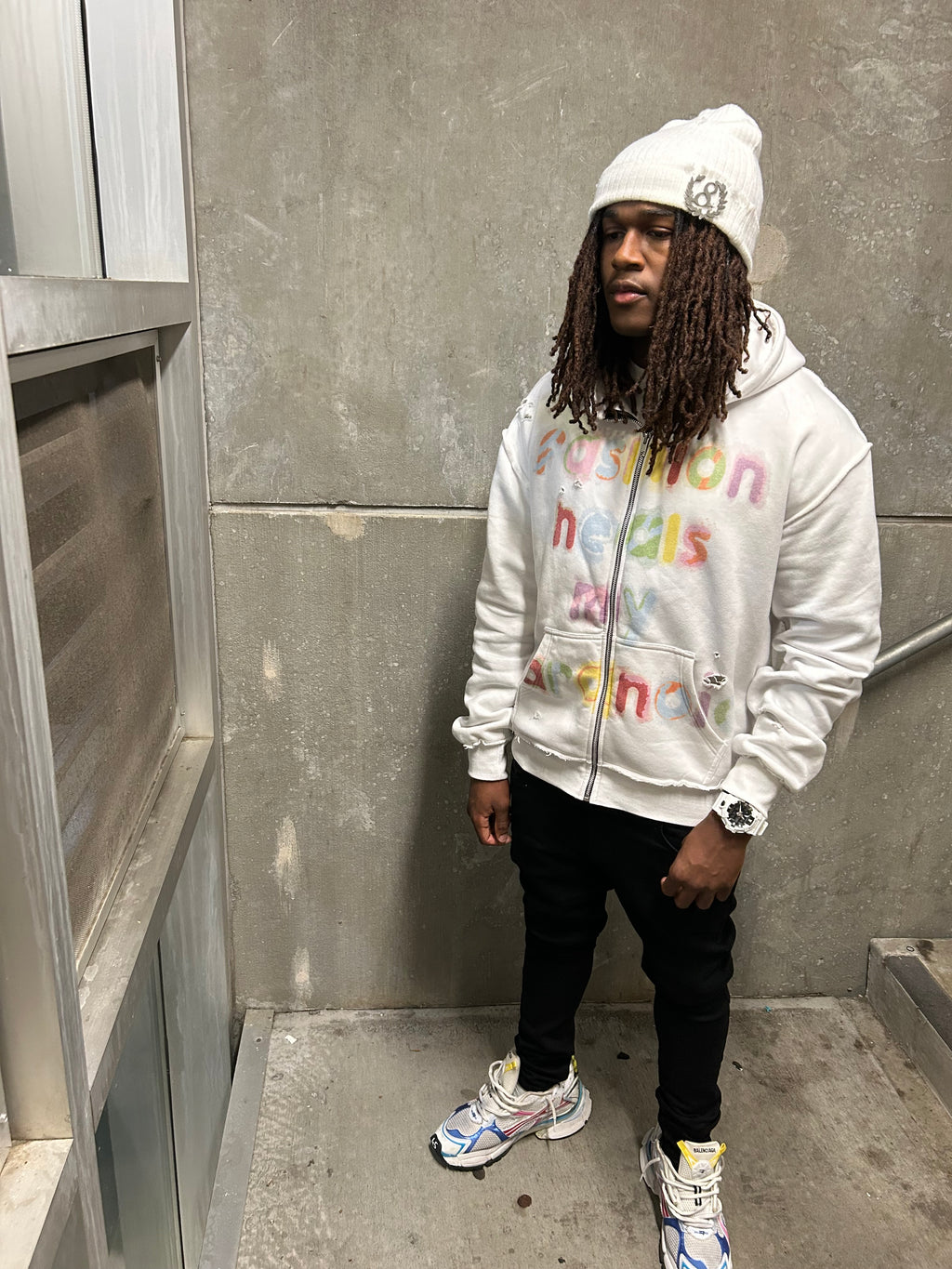 Fashion heals my paranoia white